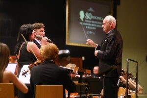 04.12.2025. Kielce. Jubileusz 80-lecia istnienia szkoły muzycznej w Kielcach / Fot. Wiktor Taszłow - Radio Kielce