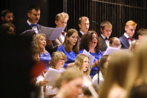 04.12.2025. Kielce. Jubileusz 80-lecia istnienia szkoły muzycznej w Kielcach / Fot. Wiktor Taszłow - Radio Kielce