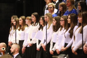 04.12.2025. Kielce. Jubileusz 80-lecia istnienia szkoły muzycznej w Kielcach / Fot. Wiktor Taszłow - Radio Kielce