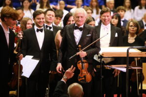 04.12.2025. Kielce. Jubileusz 80-lecia istnienia szkoły muzycznej w Kielcach / Fot. Wiktor Taszłow - Radio Kielce