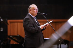 04.12.2025. Kielce. Jubileusz 80-lecia istnienia szkoły muzycznej w Kielcach / Fot. Wiktor Taszłow - Radio Kielce