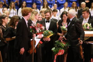 04.12.2025. Kielce. Jubileusz 80-lecia istnienia szkoły muzycznej w Kielcach / Fot. Wiktor Taszłow - Radio Kielce