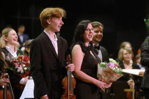 04.12.2025. Kielce. Jubileusz 80-lecia istnienia szkoły muzycznej w Kielcach / Fot. Wiktor Taszłow - Radio Kielce