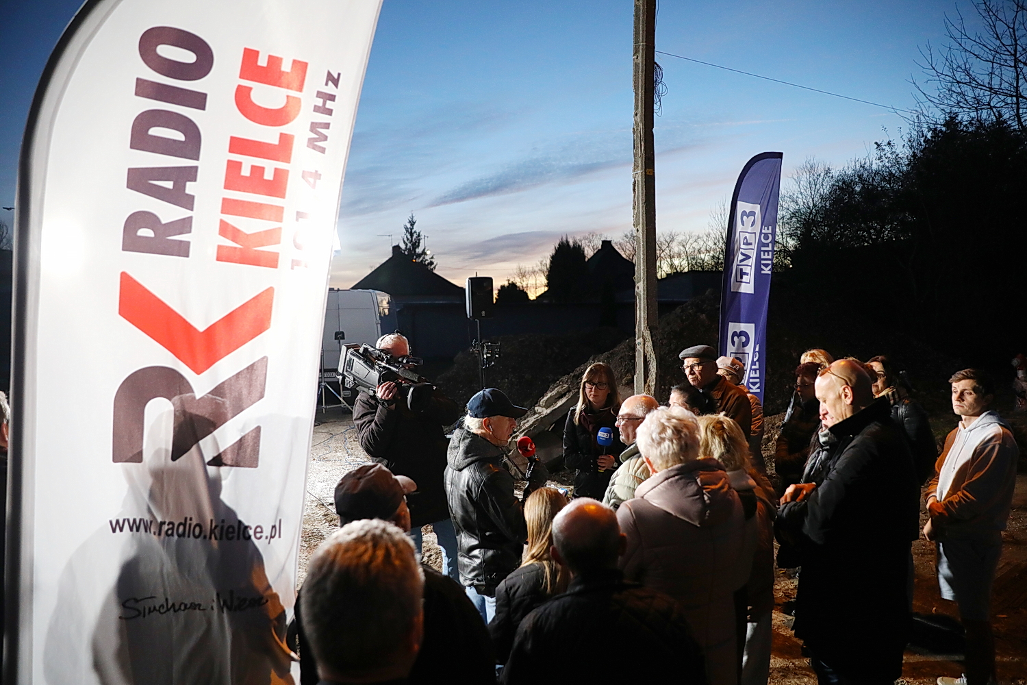 Kielce. Interwencja Radia Kielce na ulicy Młodej