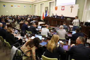 Jaka przyszłość parkingu pod Placem Wolności? - Radio Kielce 06.11.2025. Kielce. Sesja rady miasta / Fot. Wiktor Taszłow - Radio Kielce