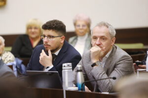 Jaka przyszłość parkingu pod Placem Wolności? - Radio Kielce 06.11.2025. Kielce. Sesja rady miasta / Fot. Wiktor Taszłow - Radio Kielce