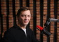 20.11.2025. Radio Kielce. Rozmowa Dnia. Na zdjęciu: Jakub Wątor - dyrektor artystyczny Festiwalu Form Dokumentalnych NURT / Fot. Wiktor Taszłow - Radio Kielce
