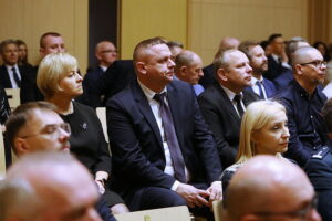 20.11.2025. Kielce. Konferencja Państwowej Inspekcji Pracy / Fot. Wiktor Taszłow - Radio Kielce