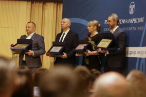 20.11.2025. Kielce. Konferencja Państwowej Inspekcji Pracy / Fot. Wiktor Taszłow - Radio Kielce