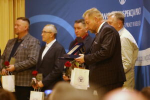 20.11.2025. Kielce. Konferencja Państwowej Inspekcji Pracy / Fot. Wiktor Taszłow - Radio Kielce