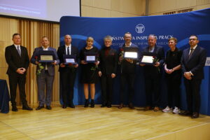 20.11.2025. Kielce. Konferencja Państwowej Inspekcji Pracy / Fot. Wiktor Taszłow - Radio Kielce