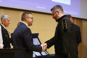 20.11.2025. Kielce. Konferencja Państwowej Inspekcji Pracy / Fot. Wiktor Taszłow - Radio Kielce