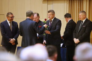 20.11.2025. Kielce. Konferencja Państwowej Inspekcji Pracy / Fot. Wiktor Taszłow - Radio Kielce
