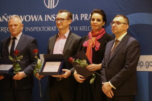 20.11.2025. Kielce. Konferencja Państwowej Inspekcji Pracy / Fot. Wiktor Taszłow - Radio Kielce