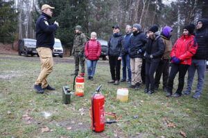 22.11.2025. Kielce. Powszechne dobrowolne szkolenie obronne „wGotowości” / Fot. Wiktor Taszłow - Radio Kielce