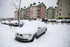 23.11.2025. Kielce. Zima / Fot. Wiktor Taszłow - Radio Kielce