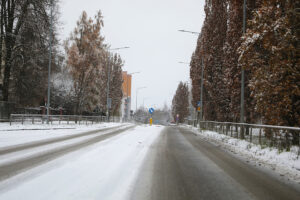 23.11.2025. Kielce. Zima / Fot. Wiktor Taszłow - Radio Kielce
