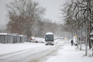 23.11.2025. Kielce. Zima / Fot. Wiktor Taszłow - Radio Kielce