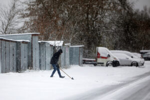 23.11.2025. Kielce. Zima / Fot. Wiktor Taszłow - Radio Kielce