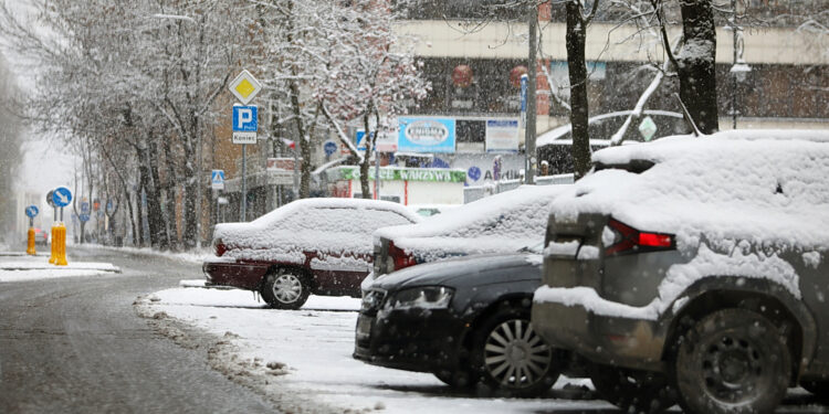23.11.2025. Kielce. Zima / Fot. Wiktor Taszłow - Radio Kielce