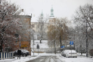 23.11.2025. Kielce. Zima / Fot. Wiktor Taszłow - Radio Kielce