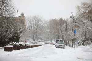 23.11.2025. Kielce. Zima / Fot. Wiktor Taszłow - Radio Kielce