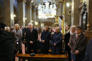 23.11.2025. Kielce. Katedra. Wręczenie medali „Pro Christo Rege et Ecclesia” / Fot. Wiktor Taszłow - Radio Kielce