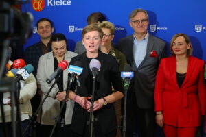 25.11.2025. Kielce. Urząd Miasta Kielce. Konferencja dot. cyklu wydarzeń „Magiczny Grudzień” / Fot. Wiktor Taszłow - Radio Kielce