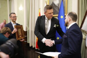 26.11.2025. Kielce. Bertus Servaas Honorowym Obywatelem Kielc / Fot. Wiktor Taszłow - Radio Kielce