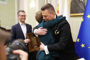 26.11.2025. Kielce. Bertus Servaas Honorowym Obywatelem Kielc / Fot. Wiktor Taszłow - Radio Kielce