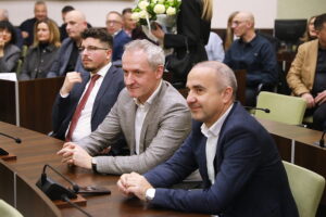 26.11.2025. Kielce. Bertus Servaas Honorowym Obywatelem Kielc / Fot. Wiktor Taszłow - Radio Kielce