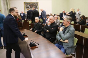 26.11.2025. Kielce. Bertus Servaas Honorowym Obywatelem Kielc / Fot. Wiktor Taszłow - Radio Kielce