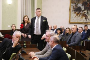 26.11.2025. Kielce. Bertus Servaas Honorowym Obywatelem Kielc / Fot. Wiktor Taszłow - Radio Kielce