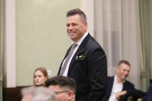 26.11.2025. Kielce. Bertus Servaas Honorowym Obywatelem Kielc / Fot. Wiktor Taszłow - Radio Kielce