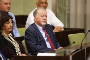 26.11.2025. Kielce. Bertus Servaas Honorowym Obywatelem Kielc / Fot. Wiktor Taszłow - Radio Kielce