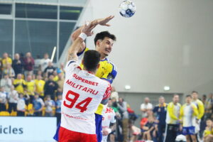 26.11.2025. Kielce. Mecz Ligi Mistrzów Industria Kielce - Dinamo Bukareszt / Fot. Wiktor Taszłow - Radio Kielce