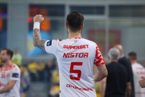 26.11.2025. Kielce. Mecz Ligi Mistrzów Industria Kielce - Dinamo Bukareszt / Fot. Wiktor Taszłow - Radio Kielce
