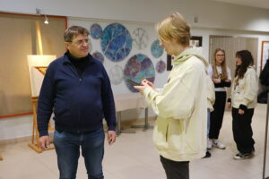 28.11.2025. Kielce. Podsumowanie projektu w ramach programu „Zagraniczna mobilność edukacyjna uczniów i absolwentów oraz kadry kształcenia zawodowego” / Fot. Wiktor Taszłow - Radio Kielce