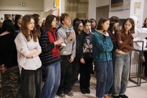 28.11.2025. Kielce. Podsumowanie projektu w ramach programu „Zagraniczna mobilność edukacyjna uczniów i absolwentów oraz kadry kształcenia zawodowego” / Fot. Wiktor Taszłow - Radio Kielce