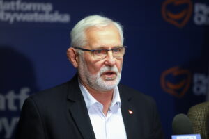 28.11.2025. Kielce. Konfrencja prasowa działaczy KO / Fot. Wiktor Taszłow - Radio Kielce