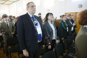 29.11.2025. Zagnańsk. IV Świętokrzyski Konkurs Sygnalistyki Myśliwskiej „Echo Dębu Bartka” / Fot. Wiktor Taszłow - Radio Kielce