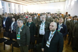 29.11.2025. Zagnańsk. IV Świętokrzyski Konkurs Sygnalistyki Myśliwskiej „Echo Dębu Bartka” / Fot. Wiktor Taszłow - Radio Kielce