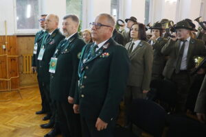 29.11.2025. Zagnańsk. IV Świętokrzyski Konkurs Sygnalistyki Myśliwskiej „Echo Dębu Bartka” / Fot. Wiktor Taszłow - Radio Kielce