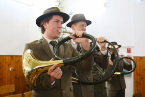 29.11.2025. Zagnańsk. IV Świętokrzyski Konkurs Sygnalistyki Myśliwskiej „Echo Dębu Bartka” / Fot. Wiktor Taszłow - Radio Kielce