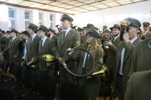 29.11.2025. Zagnańsk. IV Świętokrzyski Konkurs Sygnalistyki Myśliwskiej „Echo Dębu Bartka” / Fot. Wiktor Taszłow - Radio Kielce