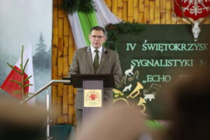 29.11.2025. Zagnańsk. IV Świętokrzyski Konkurs Sygnalistyki Myśliwskiej „Echo Dębu Bartka” / Fot. Wiktor Taszłow - Radio Kielce