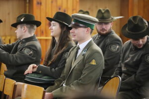 29.11.2025. Zagnańsk. IV Świętokrzyski Konkurs Sygnalistyki Myśliwskiej „Echo Dębu Bartka” / Fot. Wiktor Taszłow - Radio Kielce