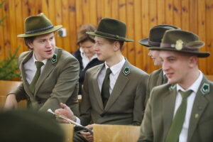 29.11.2025. Zagnańsk. IV Świętokrzyski Konkurs Sygnalistyki Myśliwskiej „Echo Dębu Bartka” / Fot. Wiktor Taszłow - Radio Kielce