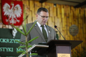 29.11.2025. Zagnańsk. IV Świętokrzyski Konkurs Sygnalistyki Myśliwskiej „Echo Dębu Bartka” / Fot. Wiktor Taszłow - Radio Kielce