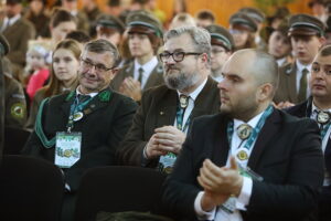 29.11.2025. Zagnańsk. IV Świętokrzyski Konkurs Sygnalistyki Myśliwskiej „Echo Dębu Bartka” / Fot. Wiktor Taszłow - Radio Kielce